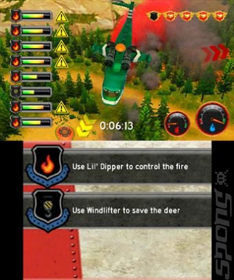 Disney: Planes: Fire & Rescue - 3DS/2DS Screen