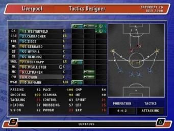 Player Manager 2001 - PS2 Screen