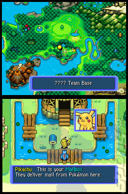 Pokemon Mystery Dungeon: Blue Rescue Team - DS/DSi Screen