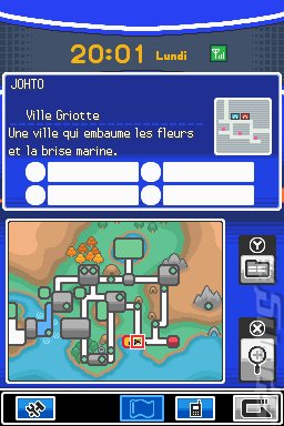 Pok�mon SoulSilver Version - DS/DSi Screen