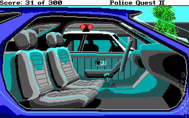 Police Quest 2 - Amiga Screen