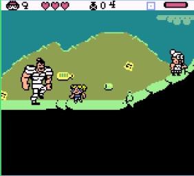 Powerpuff Girls: Battle Him - Game Boy Color Screen