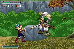 Power Rangers: Ninja Storm - GBA Screen