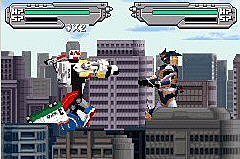 Power Rangers: Space Force Delta - GBA Screen