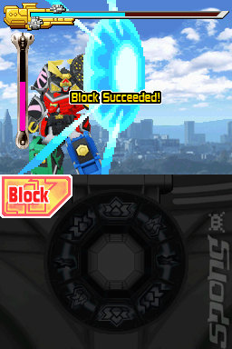 Power Rangers: Samurai - DS/DSi Screen