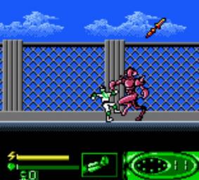 Power Rangers Time Force - Game Boy Color Screen