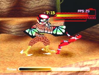 Power Rangers Time Force - PlayStation Screen