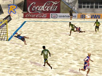 Pro Beach Soccer - PC Screen