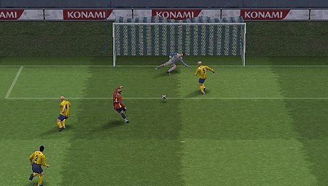 PSP Pro Evolution Soccer 5 � Screenshots Score News image