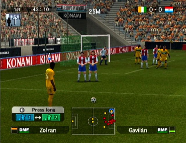 Pro Evolution Soccer 5 - PC Screen