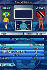 Pro Evolution Soccer 6   - DS/DSi Screen