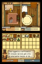 Professor Layton and the Curious Village - DS/DSi Screen