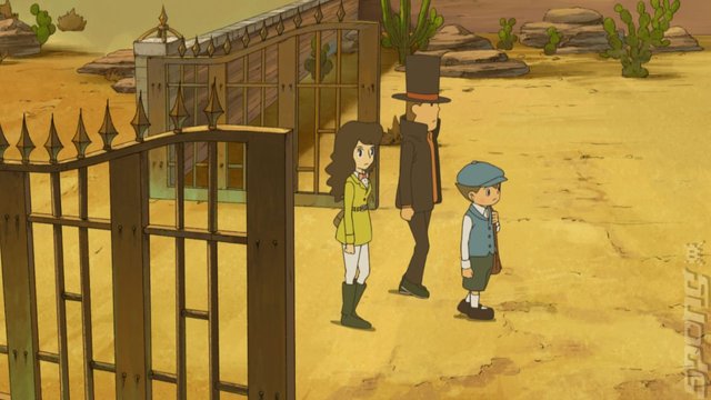 Professor Layton and the Miracle Mask - 3DS/2DS Screen