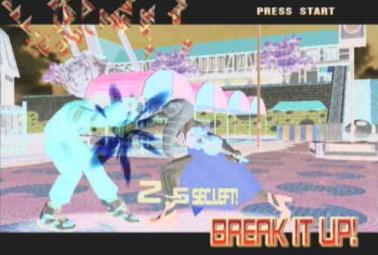 Project Justice - Dreamcast Screen
