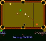 Pro Pool - Game Boy Color Screen
