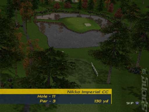 ProStroke Golf: World Tour 2007 - PS2 Screen