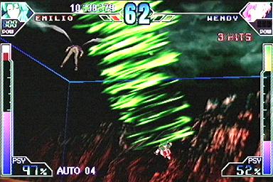 Psychic Force 2012 - Dreamcast Screen