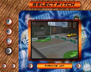 Puma Street Soccer - PlayStation Screen
