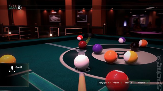 Pure Pool - PS4 Screen