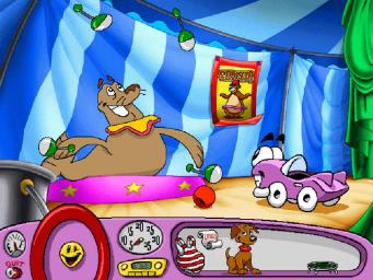 Putt Putt Joins the Circus - PC Screen