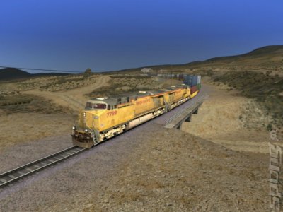 Rail Simulator - PC Screen