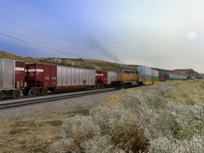 Rail Simulator - PC Screen