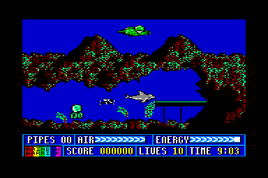 Rainbow Warrior - C64 Screen