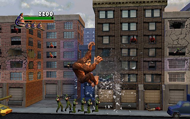 Rampage: Total Destruction - PS2 Screen