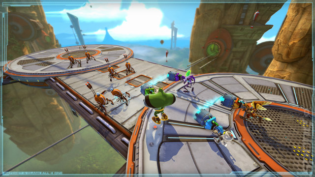 Ratchet & Clank: All 4 One - PS3 Screen