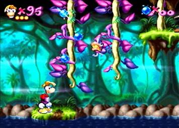 Rayman - PlayStation Screen