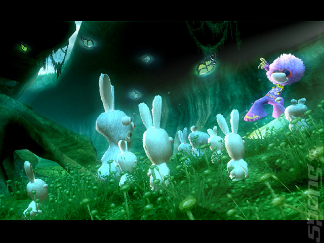 Rayman Raving Rabbids - PC Screen