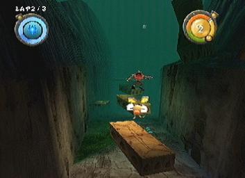 Rayman Rush - PlayStation Screen