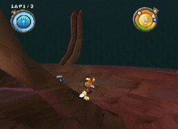 Rayman Rush - PlayStation Screen