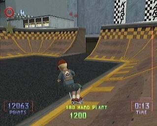 Razor Freestyle Scooter - Dreamcast Screen