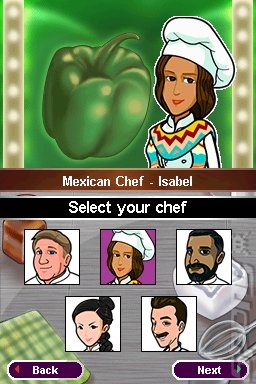 Ready, Steady, Cook: The Game - DS/DSi Screen