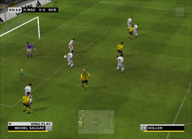 Real Madrid Club Football 2005 - Xbox Screen