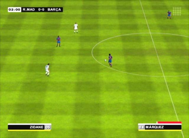 Real Madrid Club Football 2005 - Xbox Screen