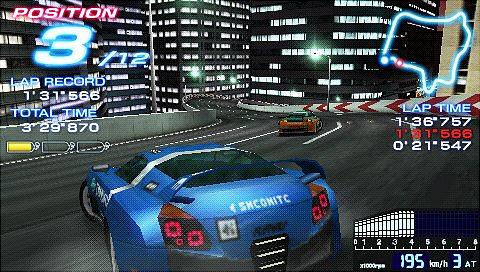 Ridge Racer - PSP Screen