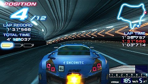 Ridge Racer - PSP Screen