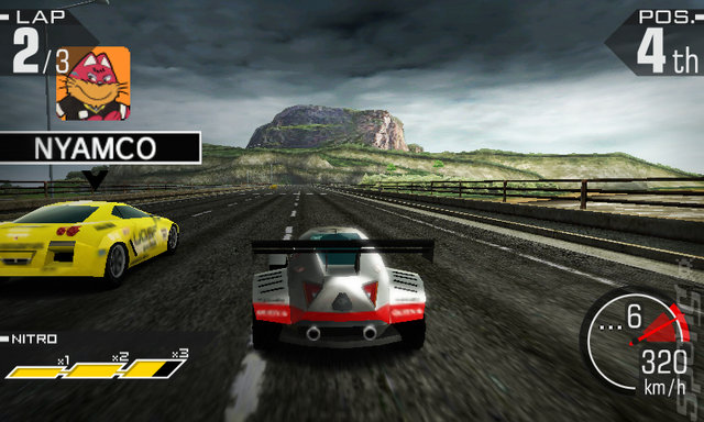 Ridge Racer 3D - 3DS/2DS Screen