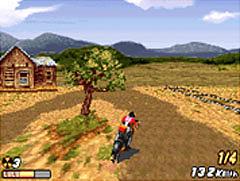 Road Rash Jailbreak - GBA Screen