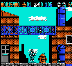 RoboCop 2 - NES Screen