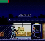 RoboCop Versus The Terminator - Game Gear Screen