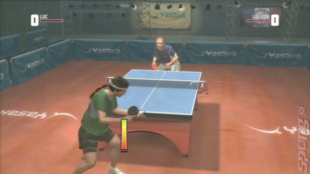 Rockstar Presents Table Tennis - Xbox 360 Screen