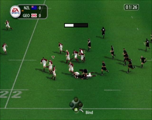 Rugby 2005 - Xbox Screen