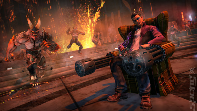 Saints Row IV: Gat Out of Hell Editorial image