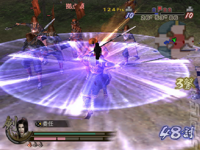 Samurai Warriors 2 Empires - PS2 Screen