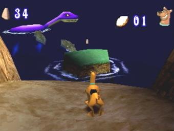 Scooby Doo and the Cyber Chase - PlayStation Screen