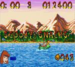 Scooby Doo and the Cyber Chase - GBA Screen