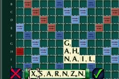 Scrabble Original - GBA Screen